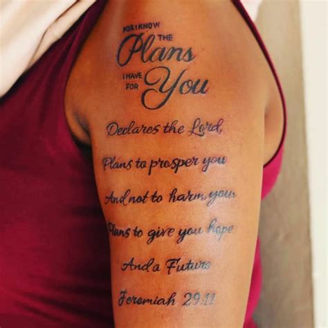 Love Bible Verses Tattoos