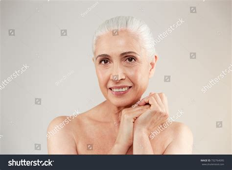 Image Amazing Naked Elderly Woman Posing Stock Photo 732764095 ...