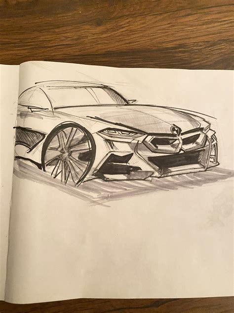 ArtStation - BMW sketch