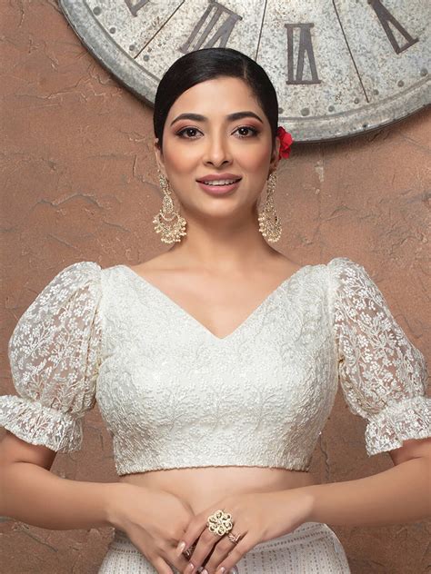 Simple But Elegant White Blouse