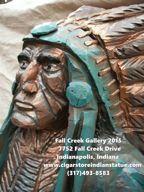 Wood Cigar Store Indian statues and figures with History and Origin of ...