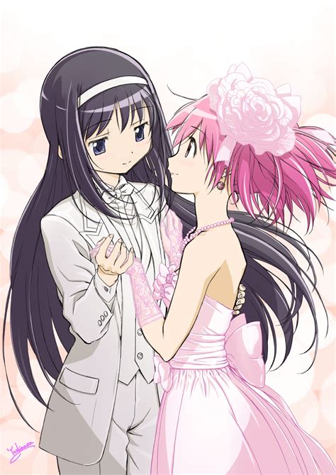 Dynasty Reader » Image › Yoshinaga Masahiro, Homura x Madoka, Puella ...