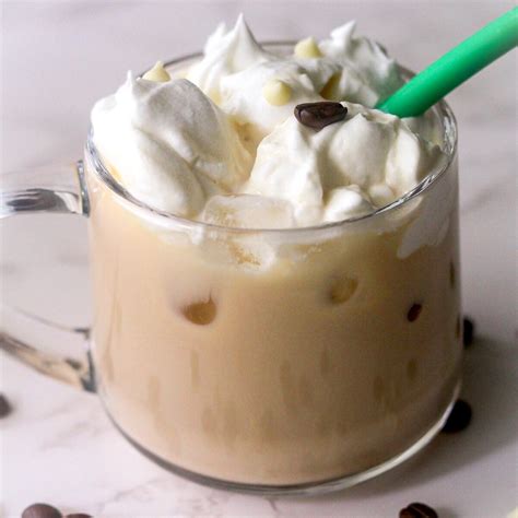Starbucks Iced White Chocolate Mocha Copycat Recipe - Nena's Wellness ...