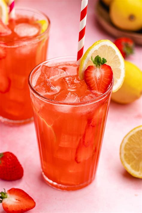 Strawberry Lemonade Recipe - Dinner, then Dessert