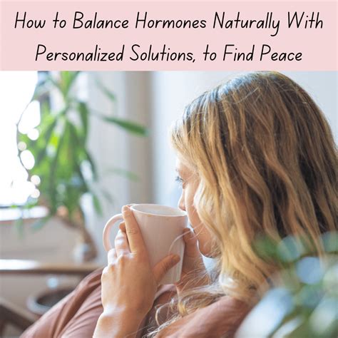 Balance Hormones Naturally Atlanta GA to Truly Thrive
