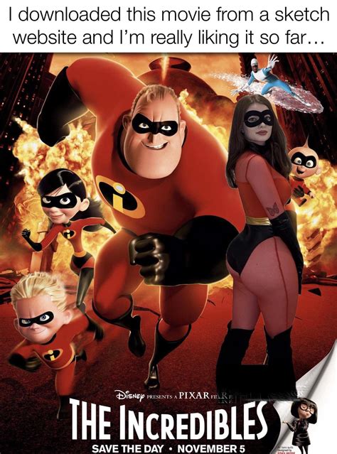 Mrs. Incredible by me : r/rule34disney