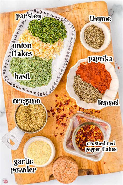 Four Types Of Seasoning Ingredients at Arthur Popp blog