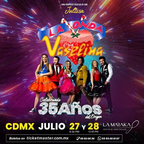 La Onda Vaselina en La Maraka • Eventos en CDMX