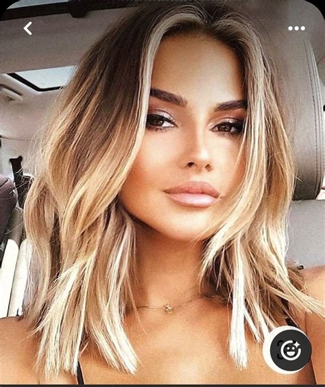 Mid Length Blonde Hair, Medium Length Hair Cuts, Medium Hair Styles ...