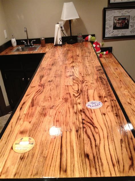 burnt wood floor finish - Ciera Knudsen