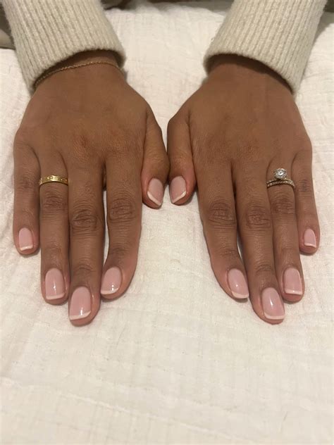 American tip nails – Artofit