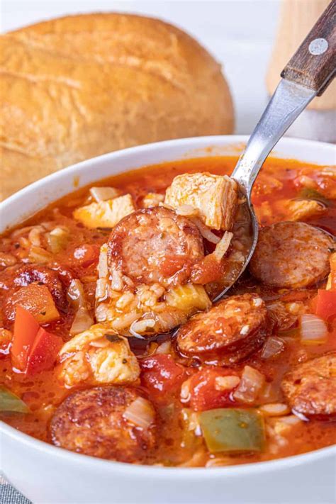 Jambalaya Soup | Baked Bree