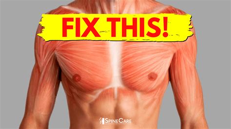 How to Fix Chest Muscle Tightness in 30 SECONDS | SpineCare