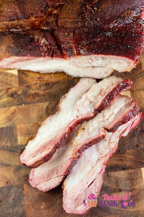 Smoked Pork Belly | Bake It With Love