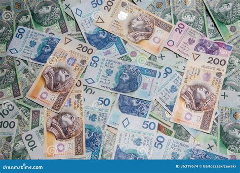 Polish currency stock photo. Image of contract, business - 36319674