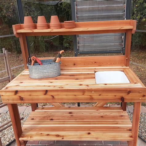 Woodworking Garden Potting Bench - Woodworking Inspiration