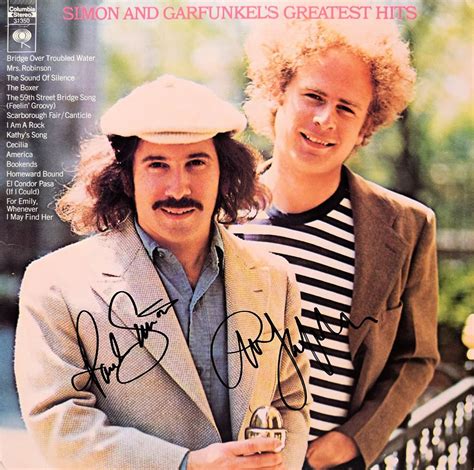 Simon & Garfunkel signed Greatest Hits album | EstateSales.org