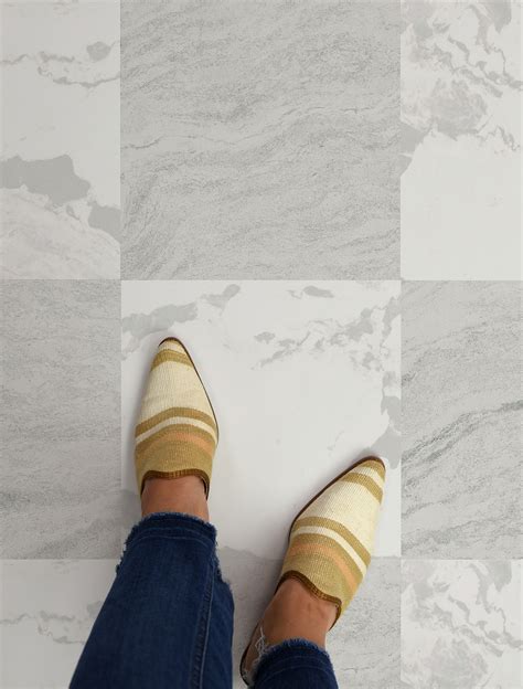 FP5061 - Bonneville Beige Peel and Stick Floor Tiles - by FloorPops