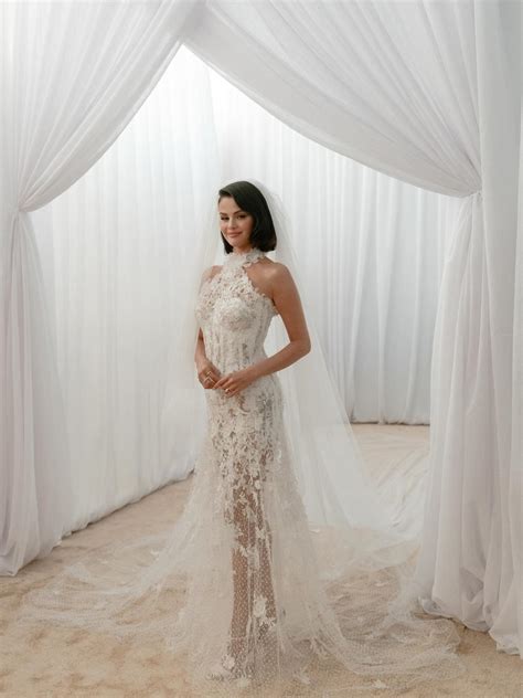 Selena Gomez Shares Unseen Photos Of Her Three Ethereal Bridal Looks