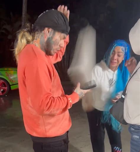 Tekashi 6ix9ine's girlfriend arrested after domestic dispute