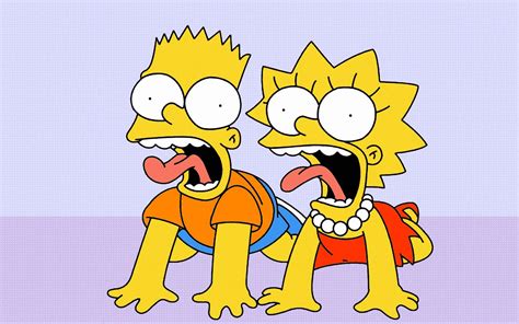 Lisa Simpson Bart Simpson - Wallpaper, High Definition, High Quality ...