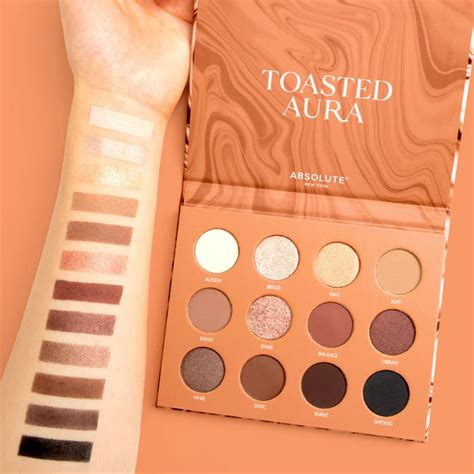 Absolute New York – Toasted Aura Eyeshadow Palette – ISZA