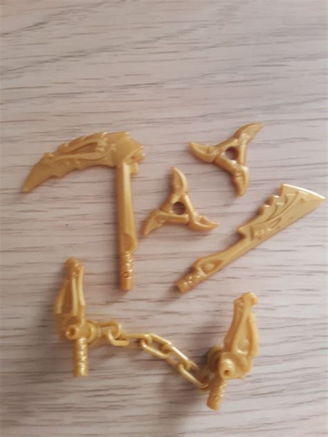 Lego Ninjago Gold Weapons