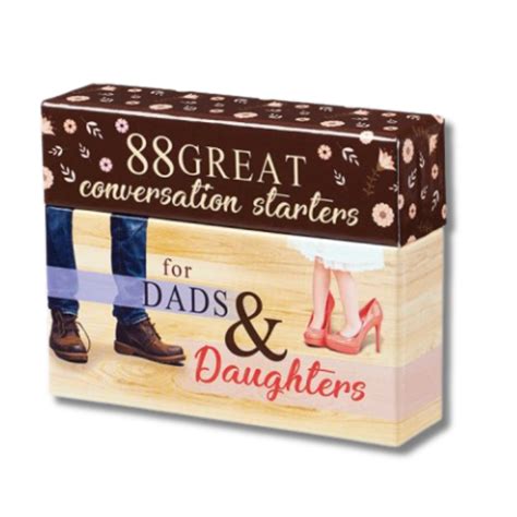 88 Great Conversation Starters for Dads & Daughters - Growing Home Together