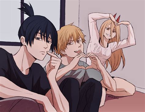 Chainsaw Man Manga Denji X Power at Paul Myres blog