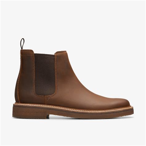 Mens Clarkdale Easy Beeswax Leather Ankle Boots, Chelsea Boots | Clarks ...