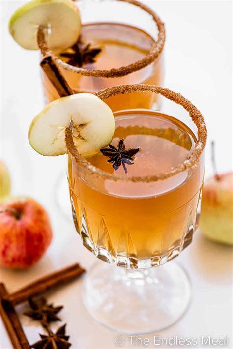 Hot Spiked Apple Cider Recipe - The Endless Meal®