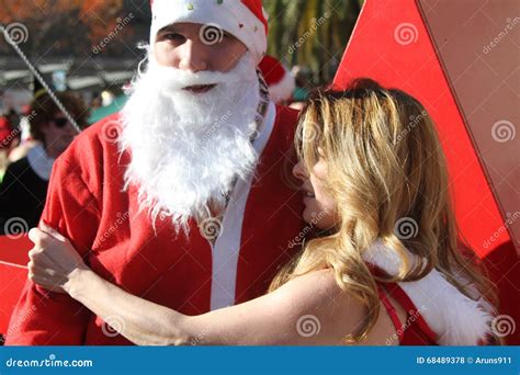 SantaCon, San Francisco editorial stock photo. Image of square - 68489378