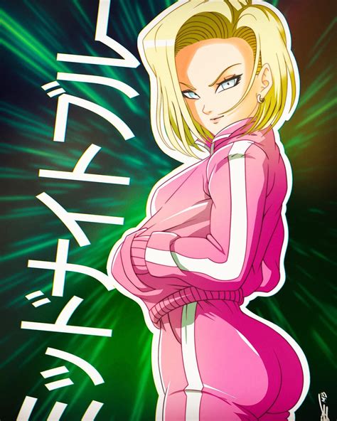 Android 18 digital fan art : r/dbz