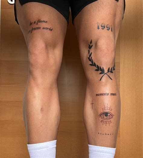 Leg tattoo | Simple leg tattoos, Tattoos for guys, Tattoos