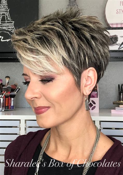 Pixie with Undercut | Short thin hair, Short hair undercut, Undercut ...