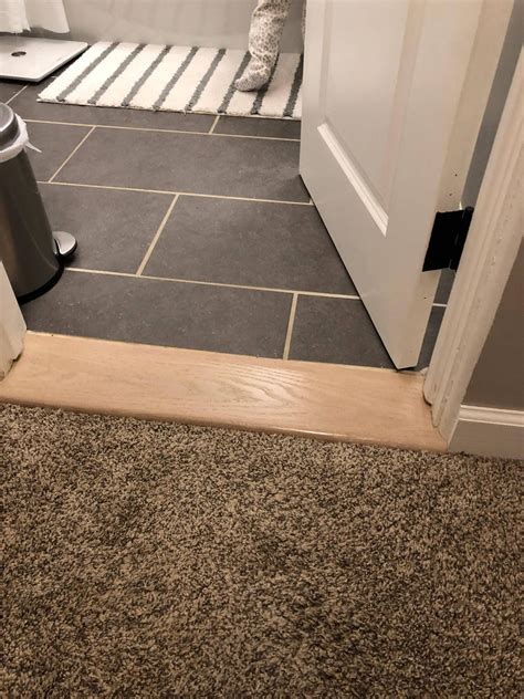 Bathroom Floor Transition – Flooring Site