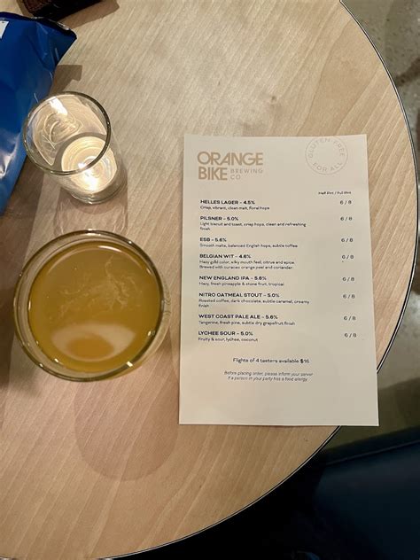 Orange Bike Brewing Company Gluten-Free - Portland - 2024