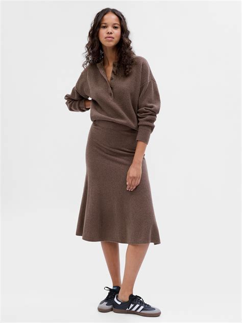 CashSoft Midi Sweater Skirt | Gap