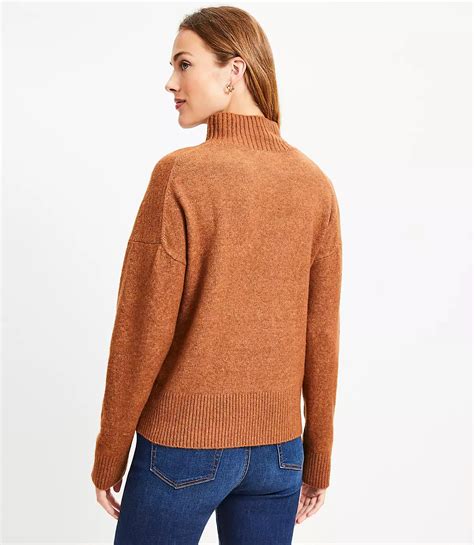 Modern Mock Neck Sweater