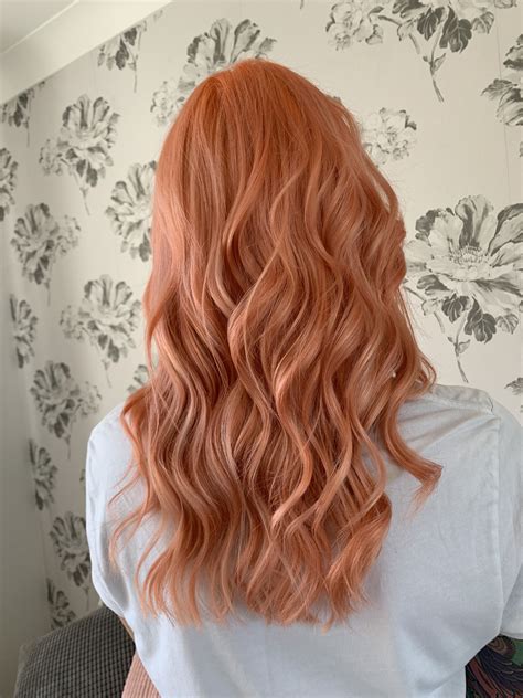 Strawberry peach hair color – Artofit