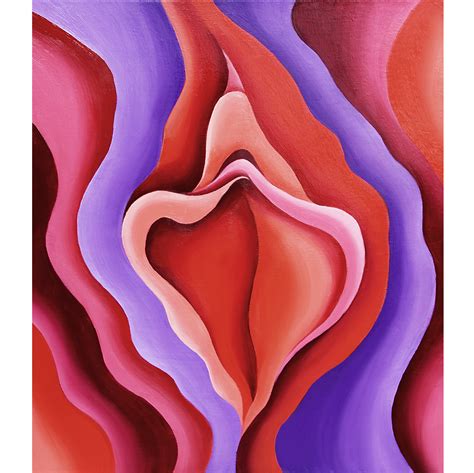 Yoni Painting Vulva Original Art Vagina Artwok Feminicm Wall - Inspire ...