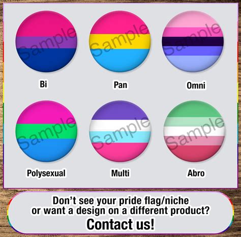 Multi Attraction Pride Flags: Bisexual, Pansexual, Omnisexual ...
