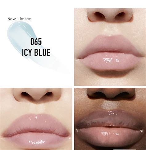 NEW Dior Addict Lip Maximizer Gloss (065 Icy Blue) 6ml ~VERY LIMITED ...