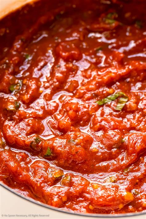 San Marzano Marinara Tomato Sauce - No Spoon Necessary