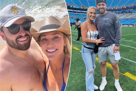 Baker Mayfield's wife emotional after he wins Panthers starting job