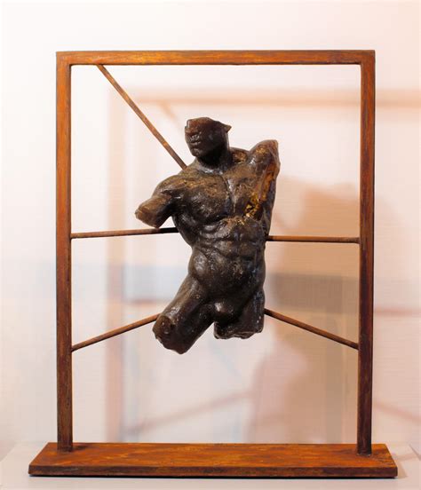 Relic, Classical Male Nude Torso Fragment in Amber Resin by Dean Kugler For Sale at 1stDibs