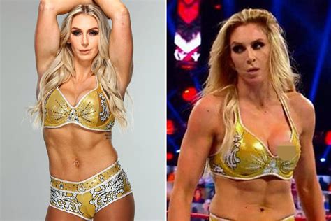 Charlotte Flair in wardrobe malfunction forcing WWE to cover exposed ...