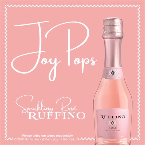 Ruffino Lumina Prosecco DOC, Italian Rose Sparkling Wine, 3 pk 187 mL ...