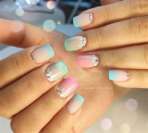 How To Do Ombre French Tip Nails at Benjamin Mott blog