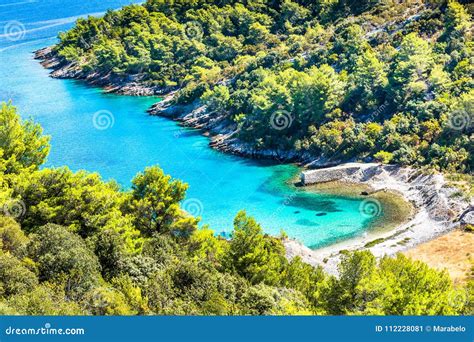 Island of Brac in Croatia, Europe. Stock Image - Image of adriatic ...